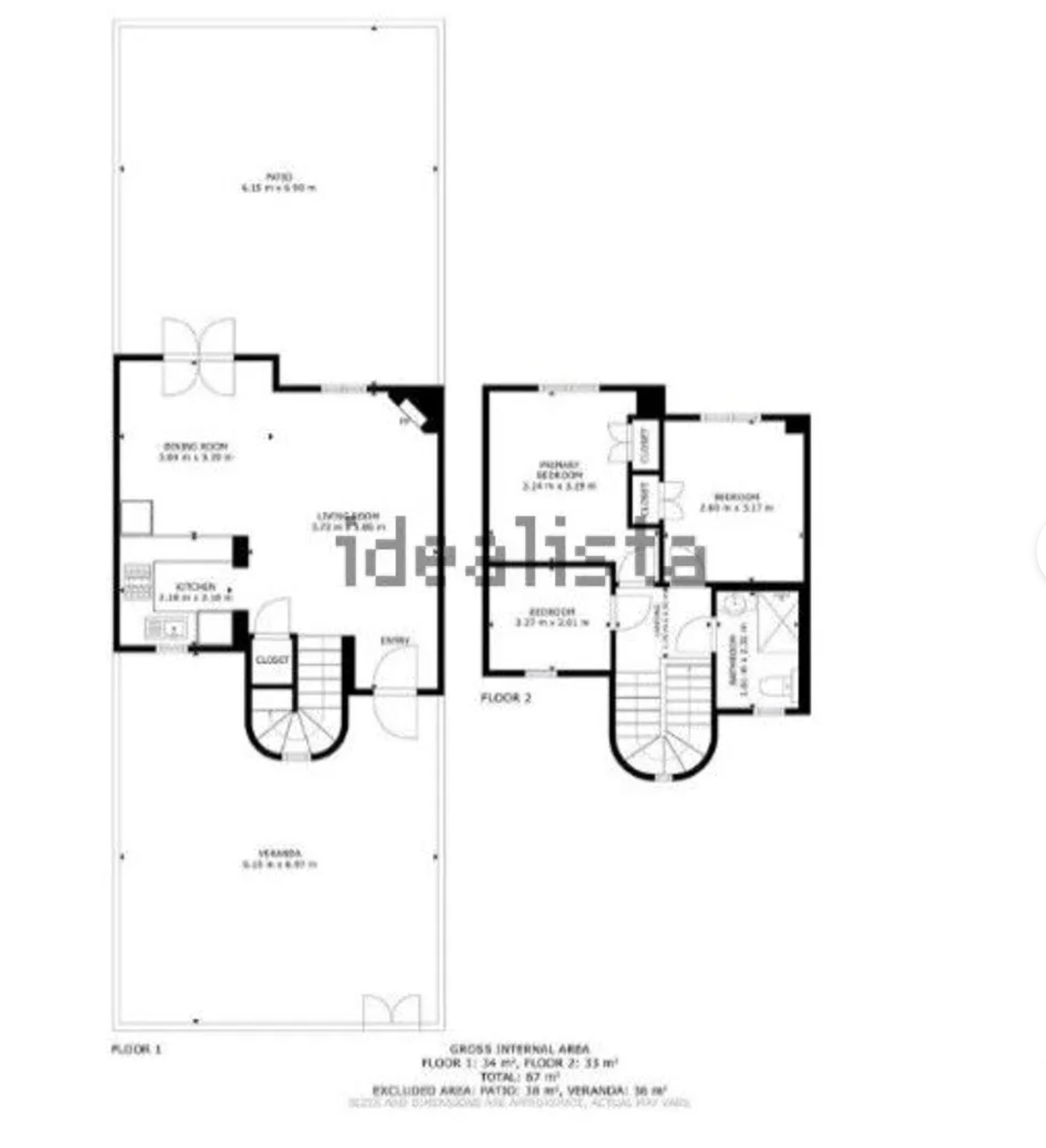 Cozy townhouse just 400m from the beach.