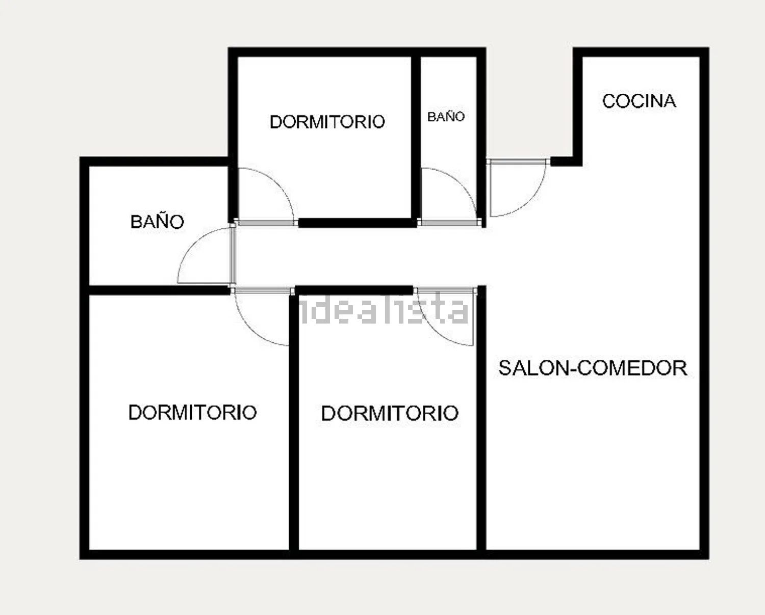 Apartamento bajo esquina en primer linea.