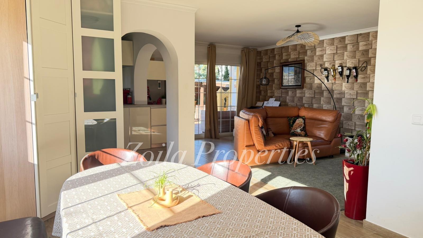 Beautiful detached chalet near the beach.