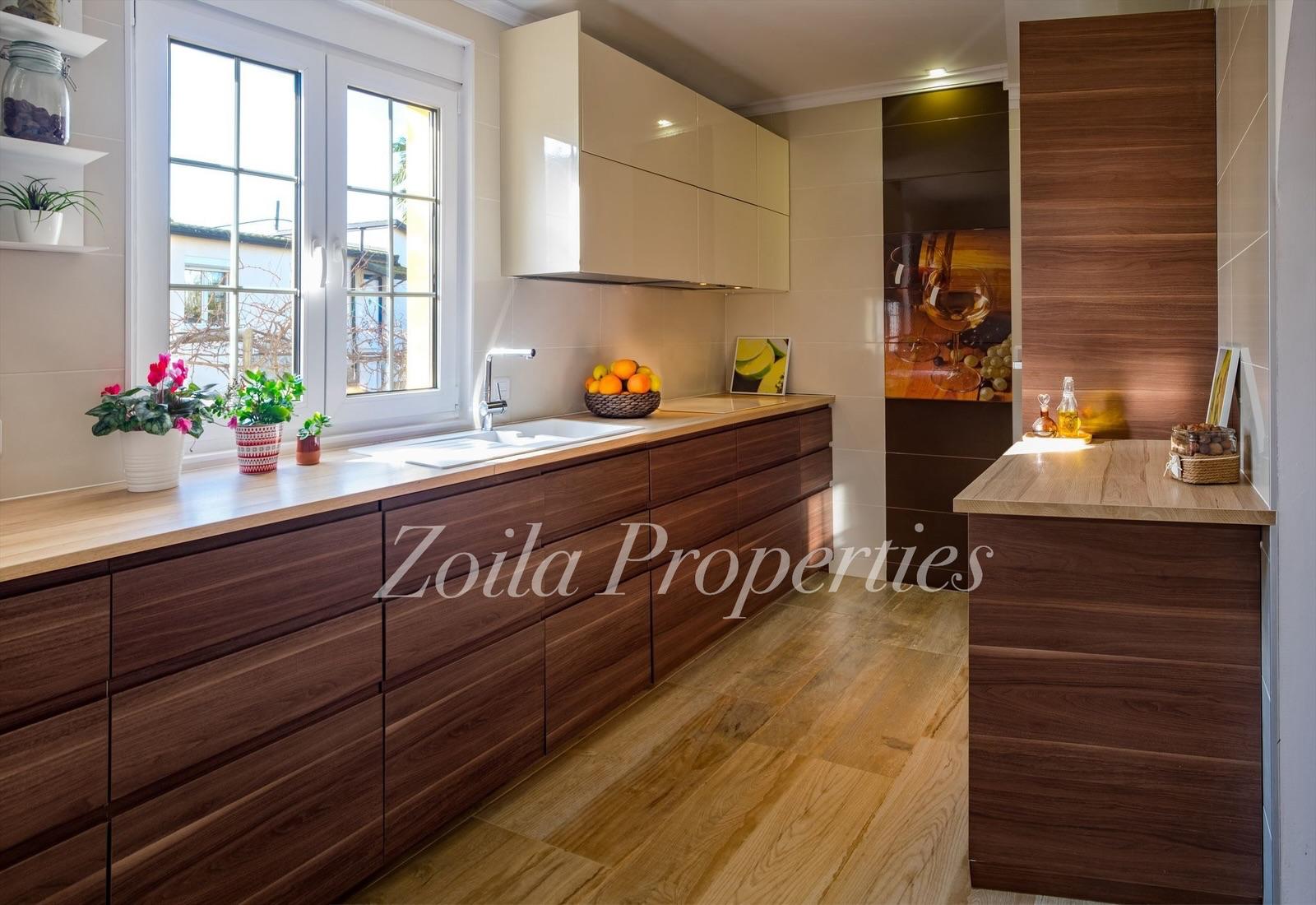 Beautiful detached chalet near the beach.