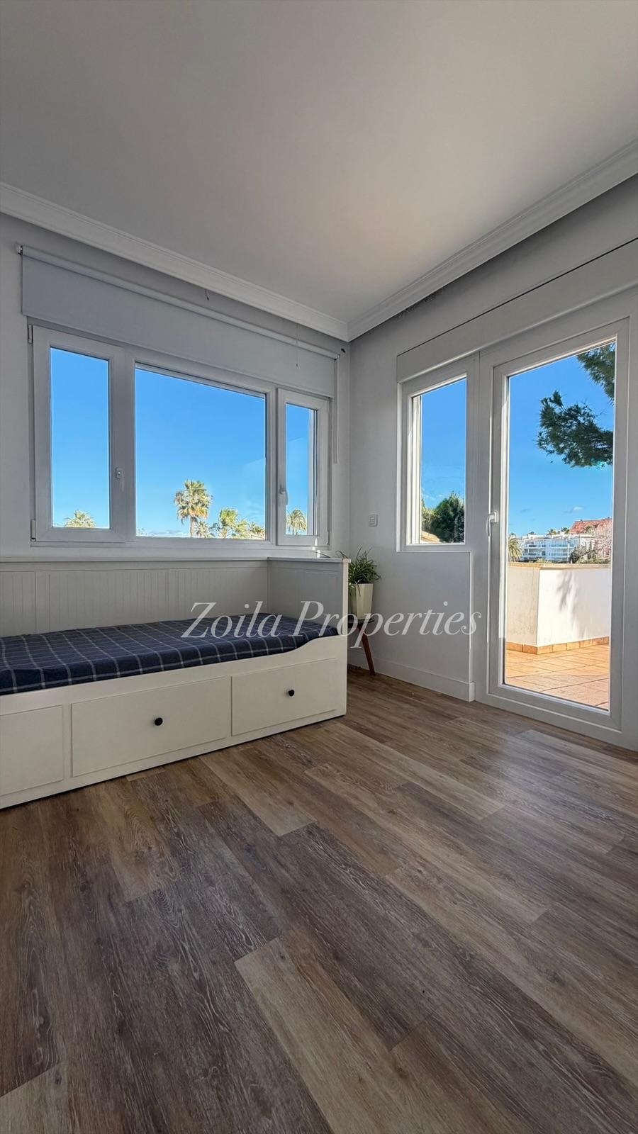 Beautiful detached chalet near the beach.