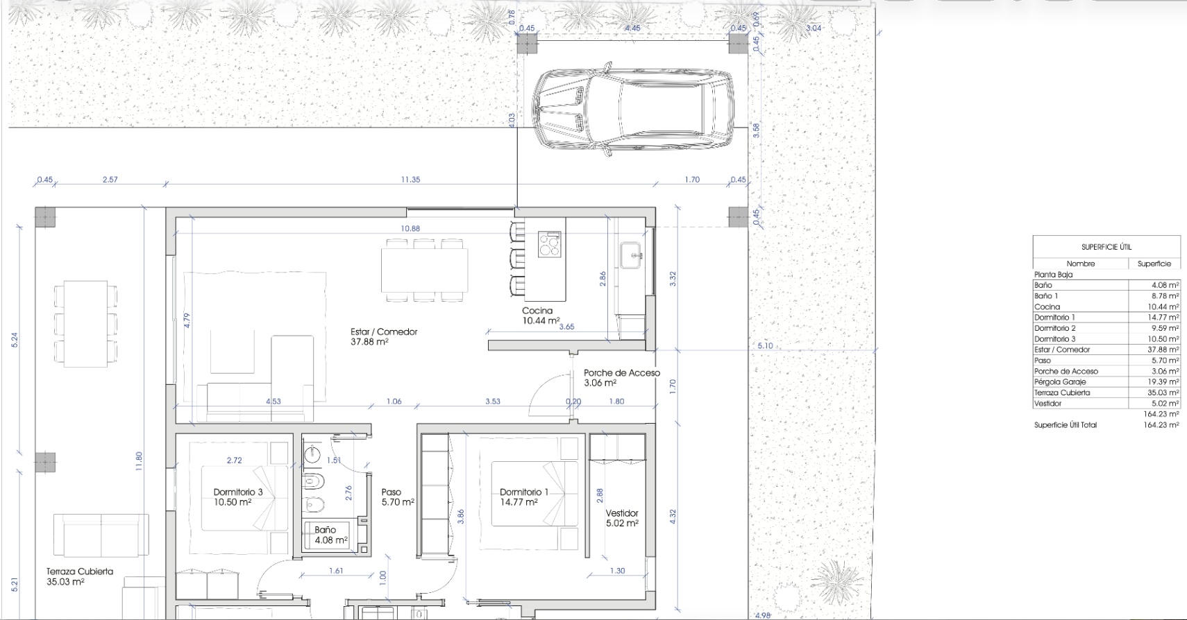 Chalet indépendant en première ligne. Neuf.