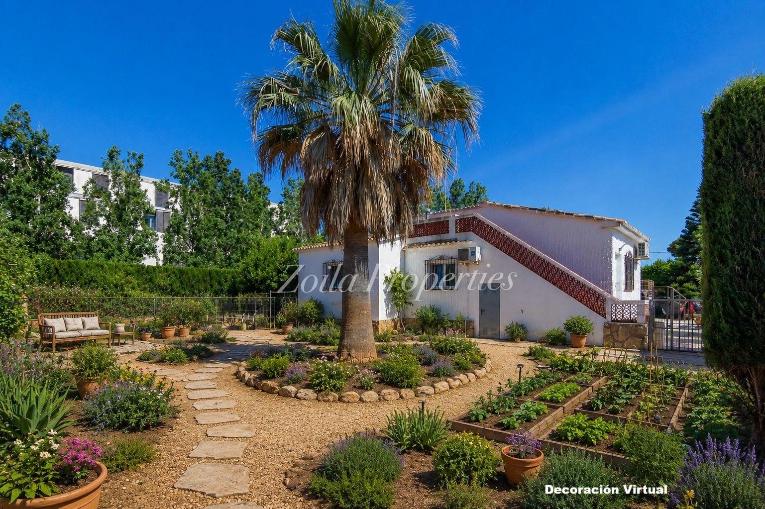 Renovated chalet near the Denia hospital