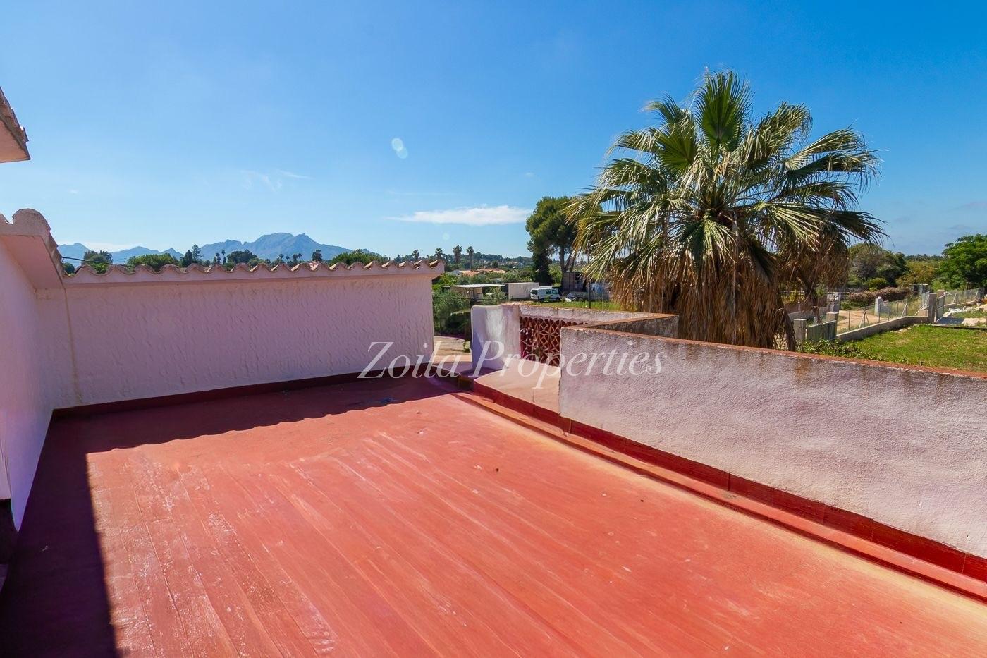 Renovated chalet near the Denia hospital