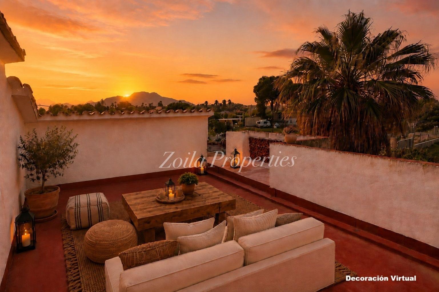 Renovated chalet near the Denia hospital
