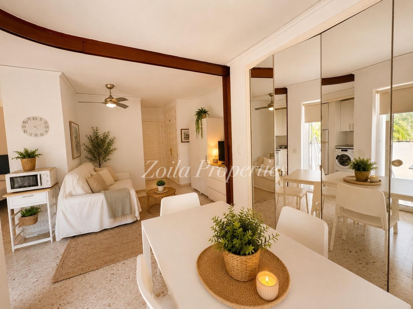 Bonito apartamento cerca de la playa.