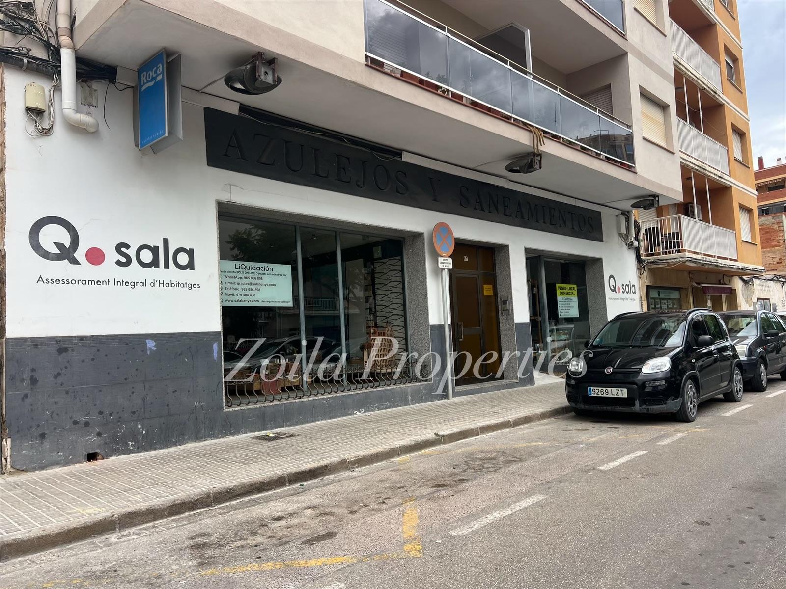 Spacious commercial premises in the city center.