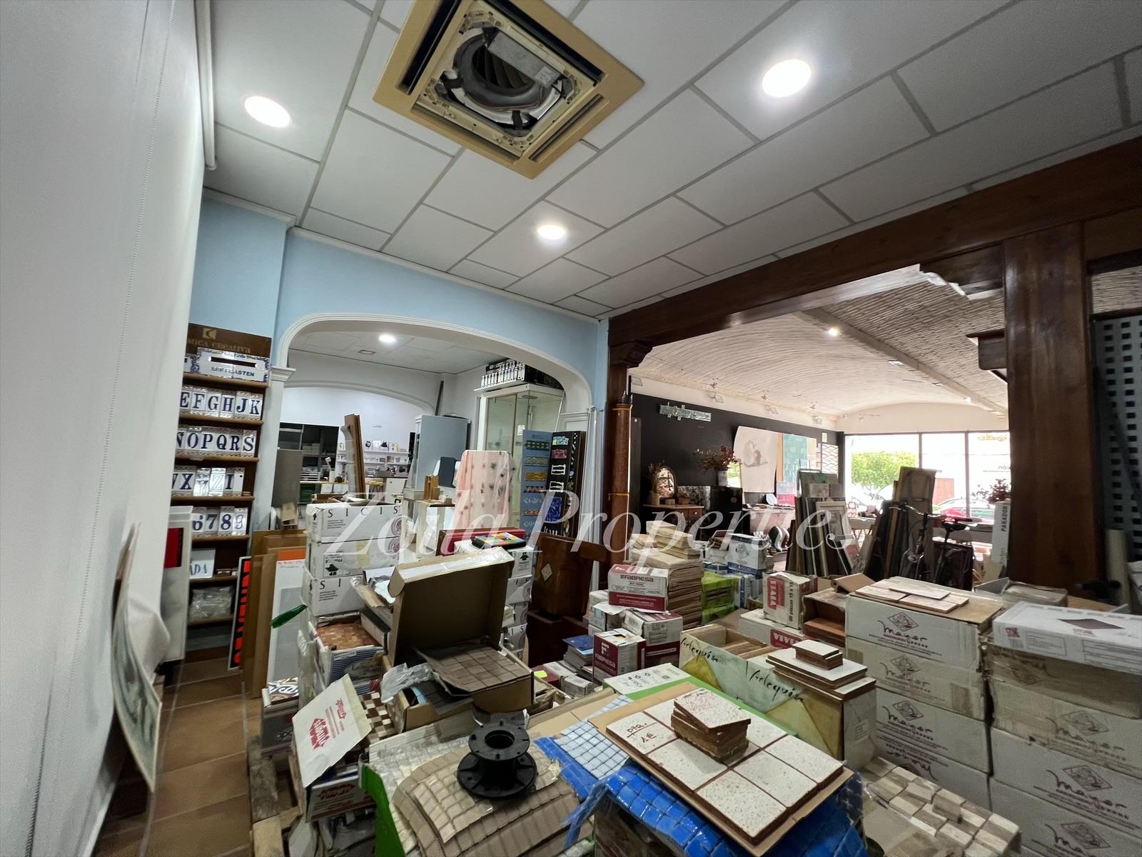 Spacious commercial premises in the city center.