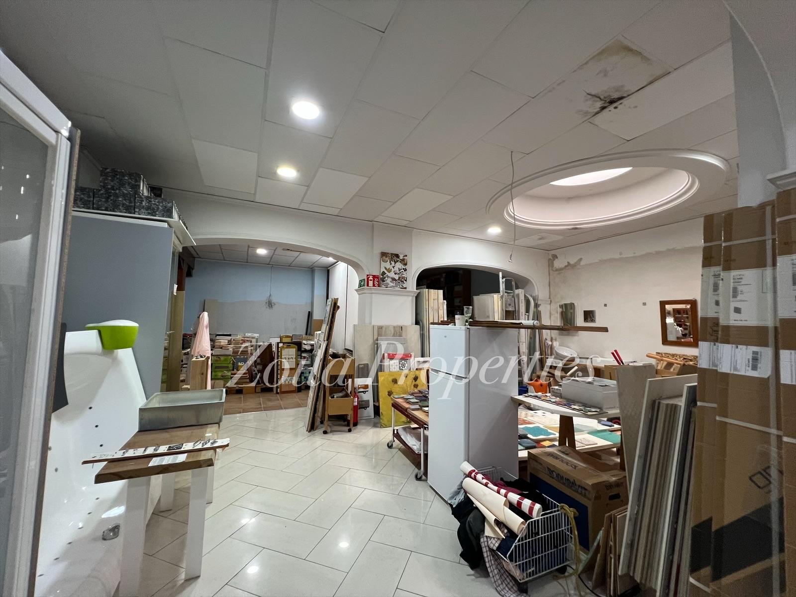 Spacious commercial premises in the city center.