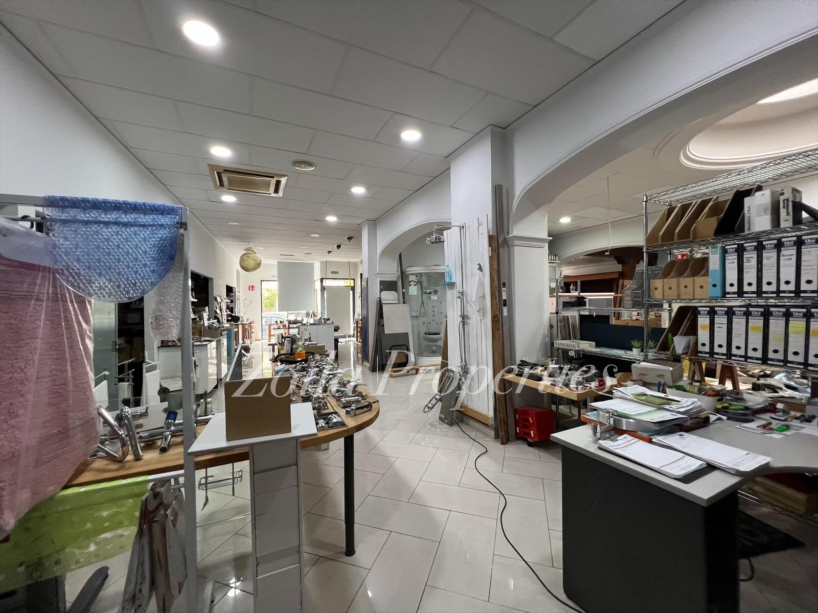 Spacious commercial premises in the city center.